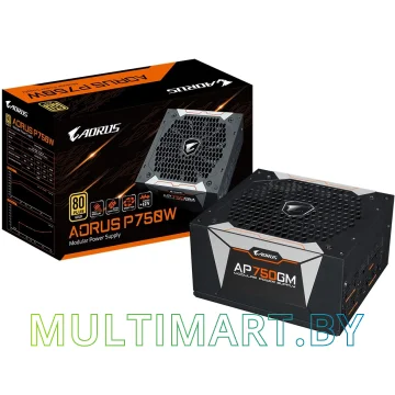 Блок питания Gigabyte Aorus P750W 80+ GOLD Modular (GP-AP750GM) картинка 2